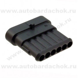 AMP 282108 разъем 6-ти контактный